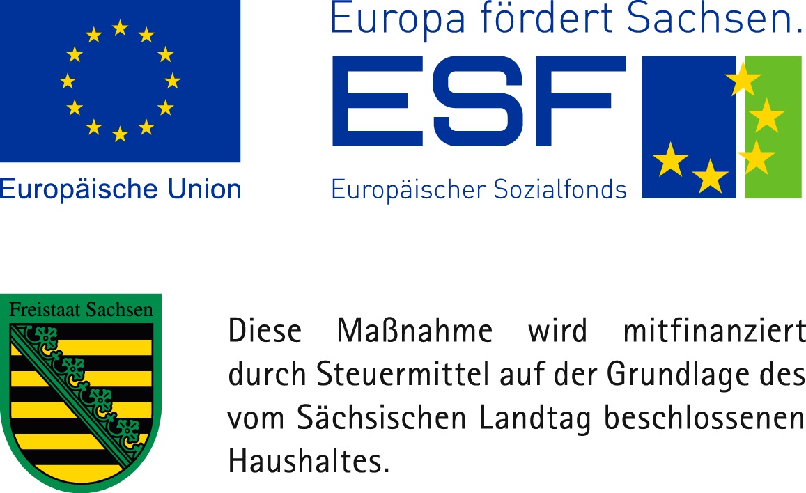 ESF Logo Sachsen 2019