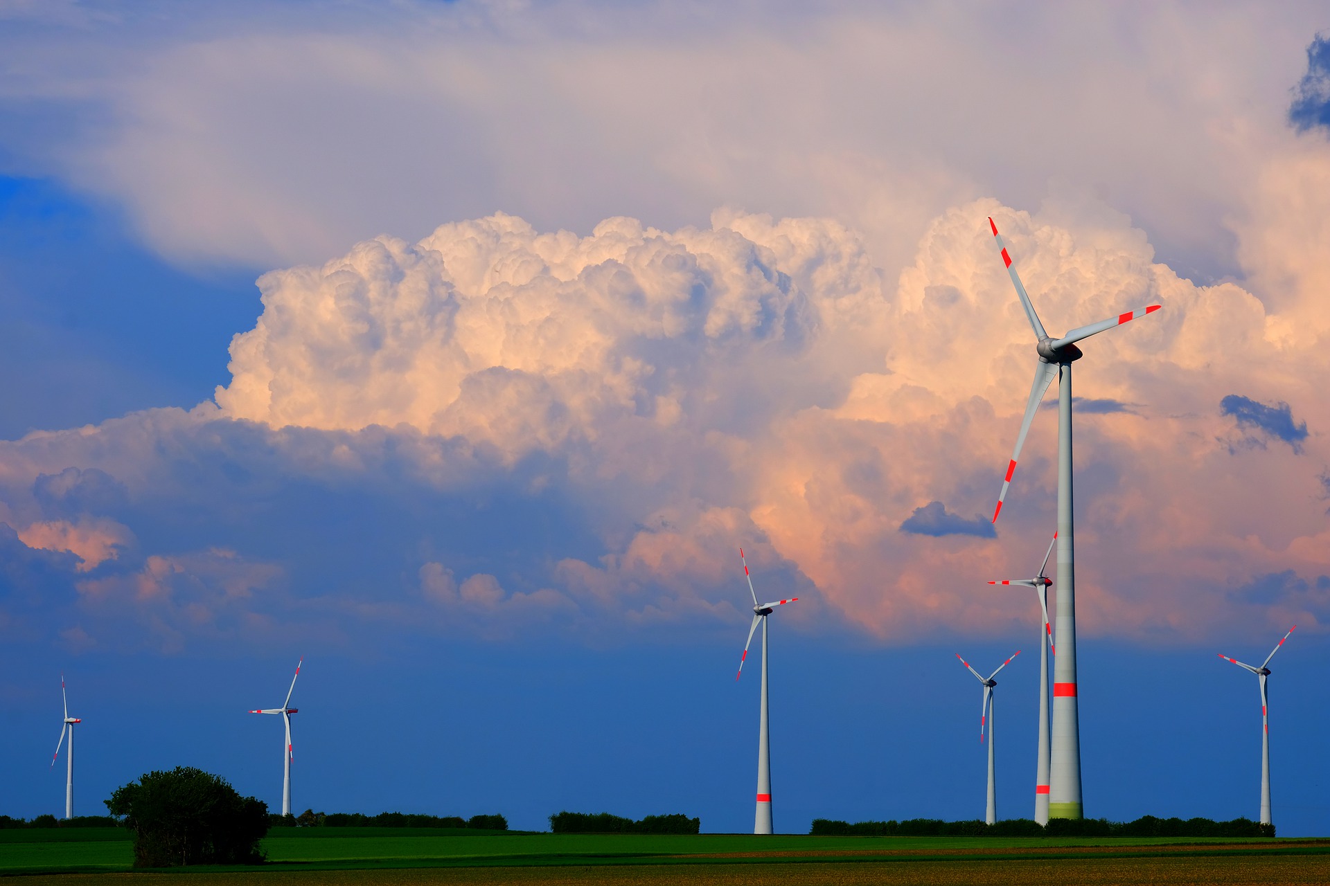 Die Windparkplanung muss sich künftig an veränderte Klimabedingungen anpassen. 