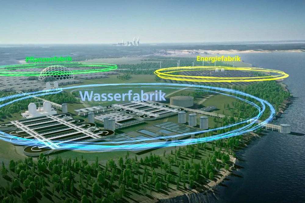 In the future, the water, energy and plant factory of the “Future Factory Lusatia” will combine state-of-the-art technologies and principles of the circular economy on a realistic scale, making use of existing competencies and infrastructures in the Lusatia region.