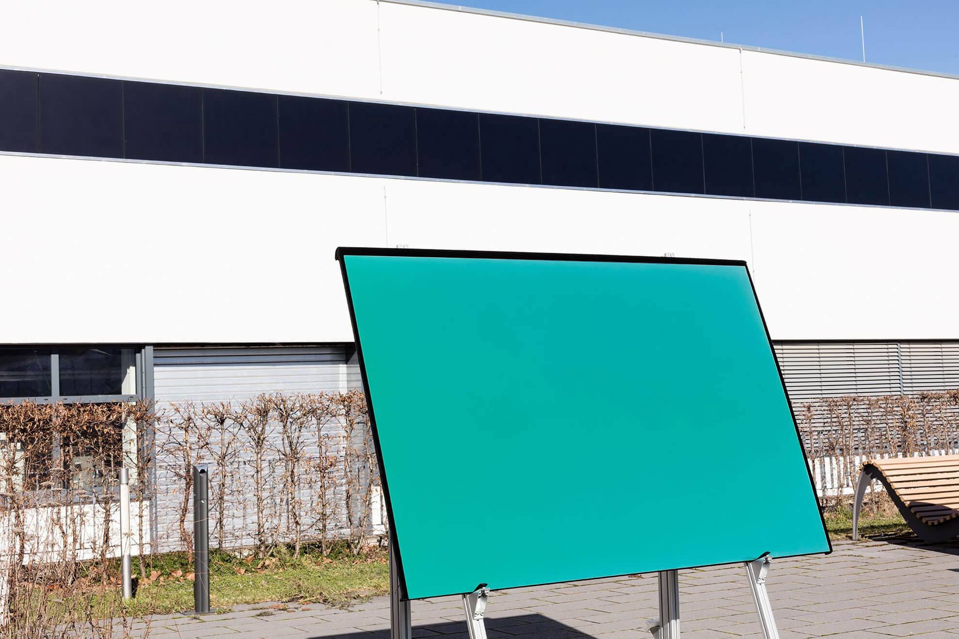 The MorphoColor® module offers an aesthetically pleasing option for BIPV. 