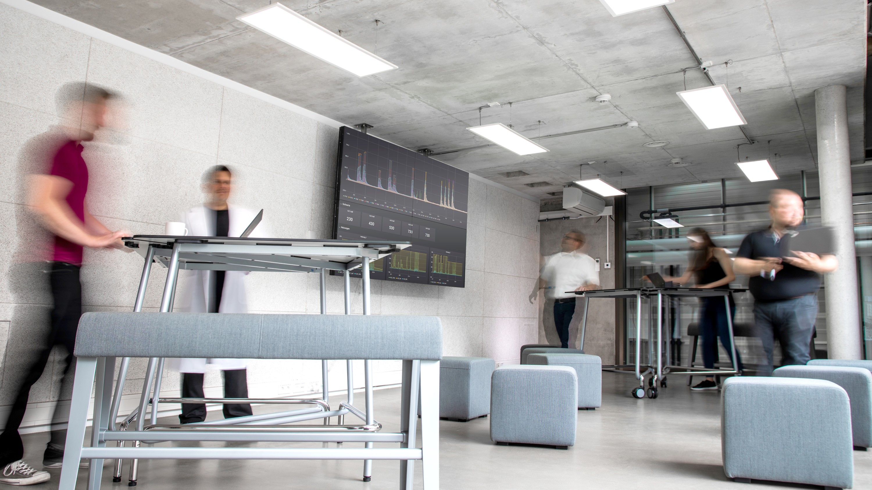 Control center of the future as data center and co-working space Control center of the future as data center and co-working space